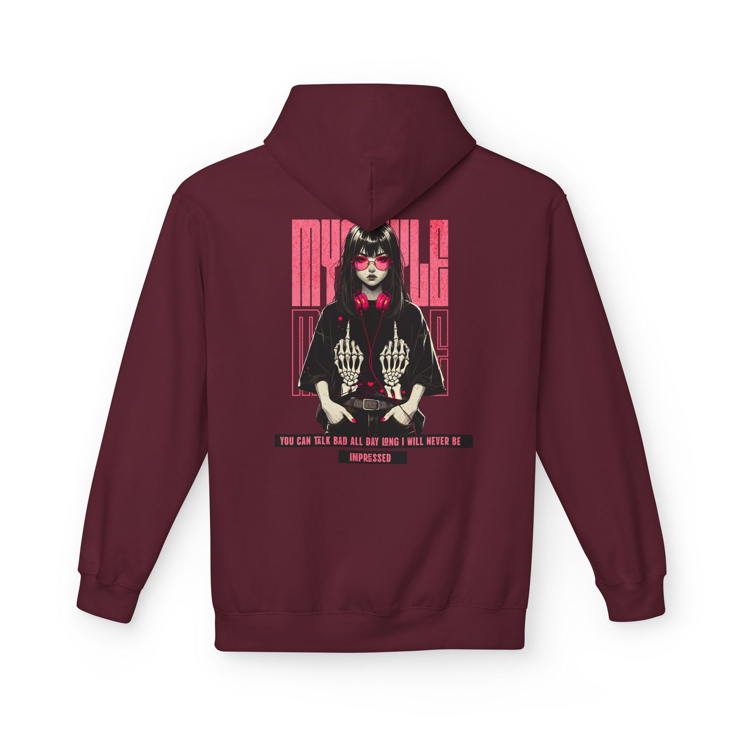 Stylish Girl Design Hoodie