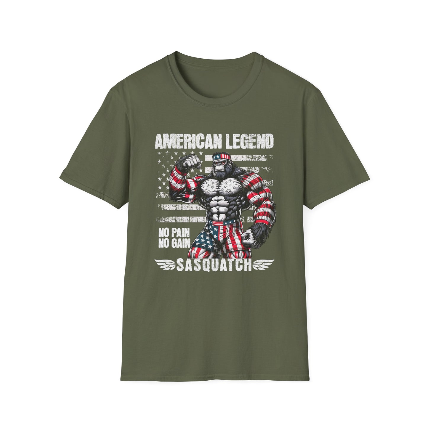 Bigfoot Bodybuilding T-Shirt