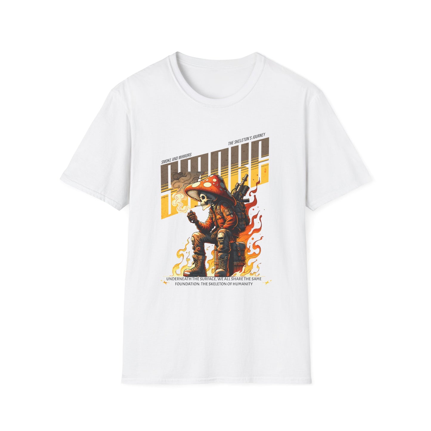 Skeleton Smoker T-Shirt
