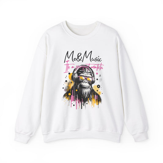 Bigfoot Music Time Crewneck Sweatshirt
