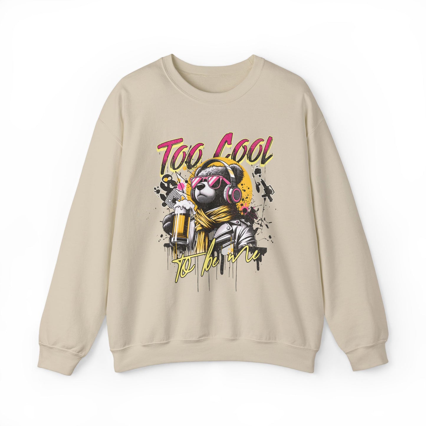 Cool Vibes Sweatshirt - 'Too Cool To Be Me'