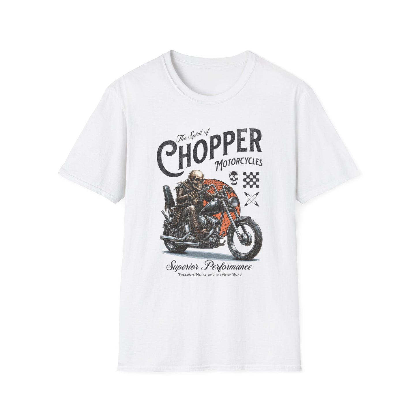 Chopper Motorcycle Unisex T-Shirt