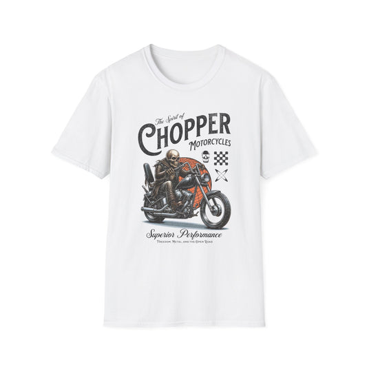 Chopper Motorcycle Unisex T-Shirt