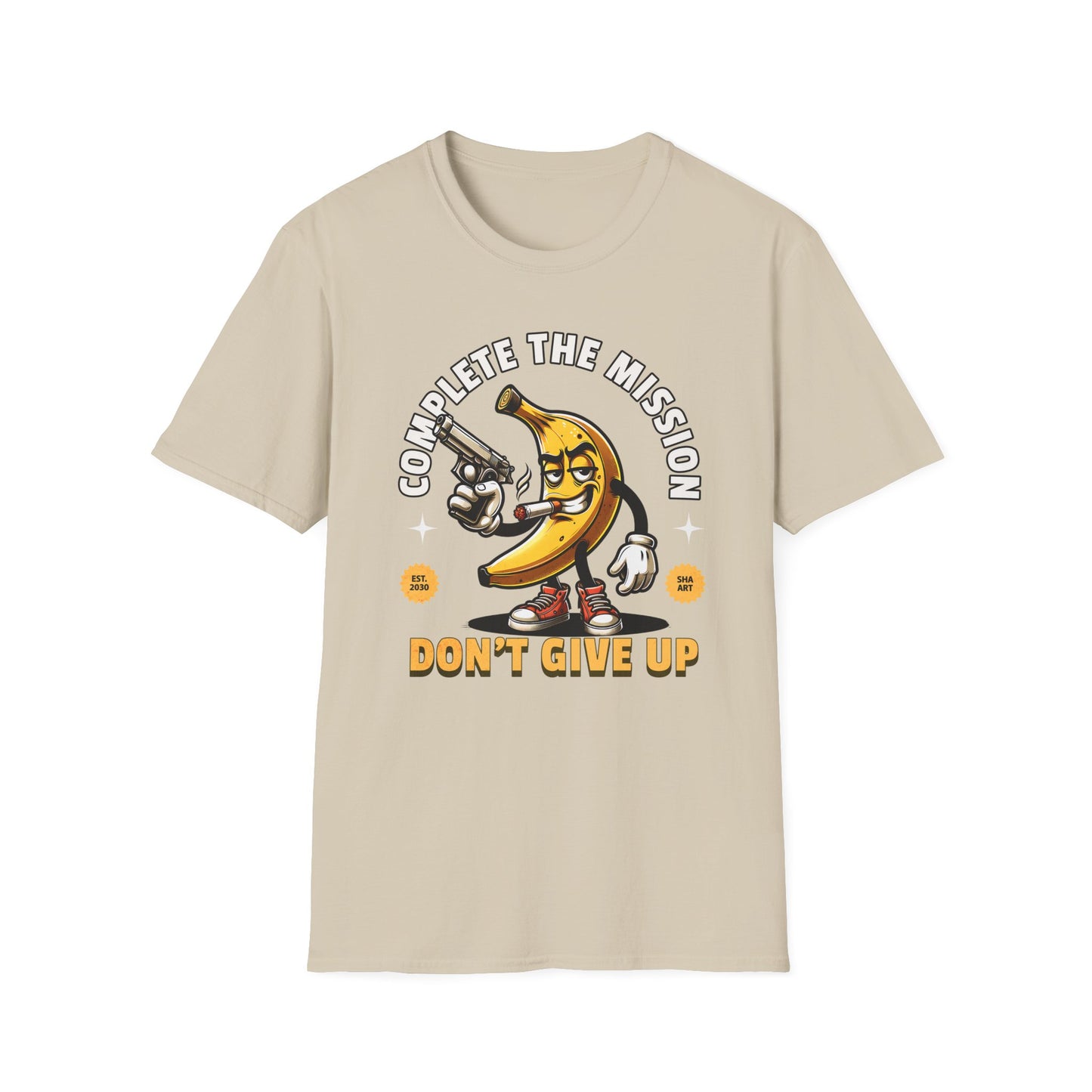 Banana Gun - Complete the Mission Unisex T-Shirt