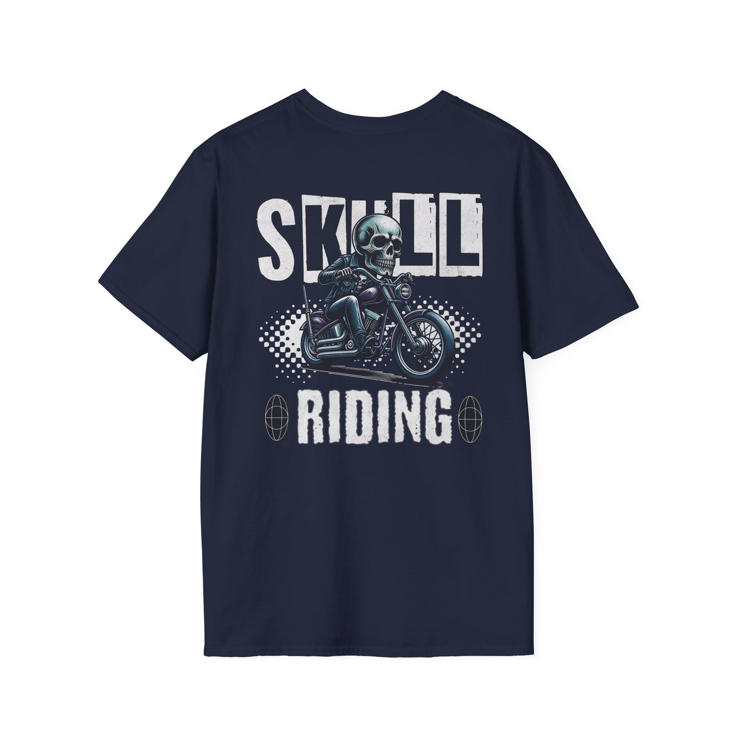 Skull Riding, Motorcycle Ride Unisex T-Shirt