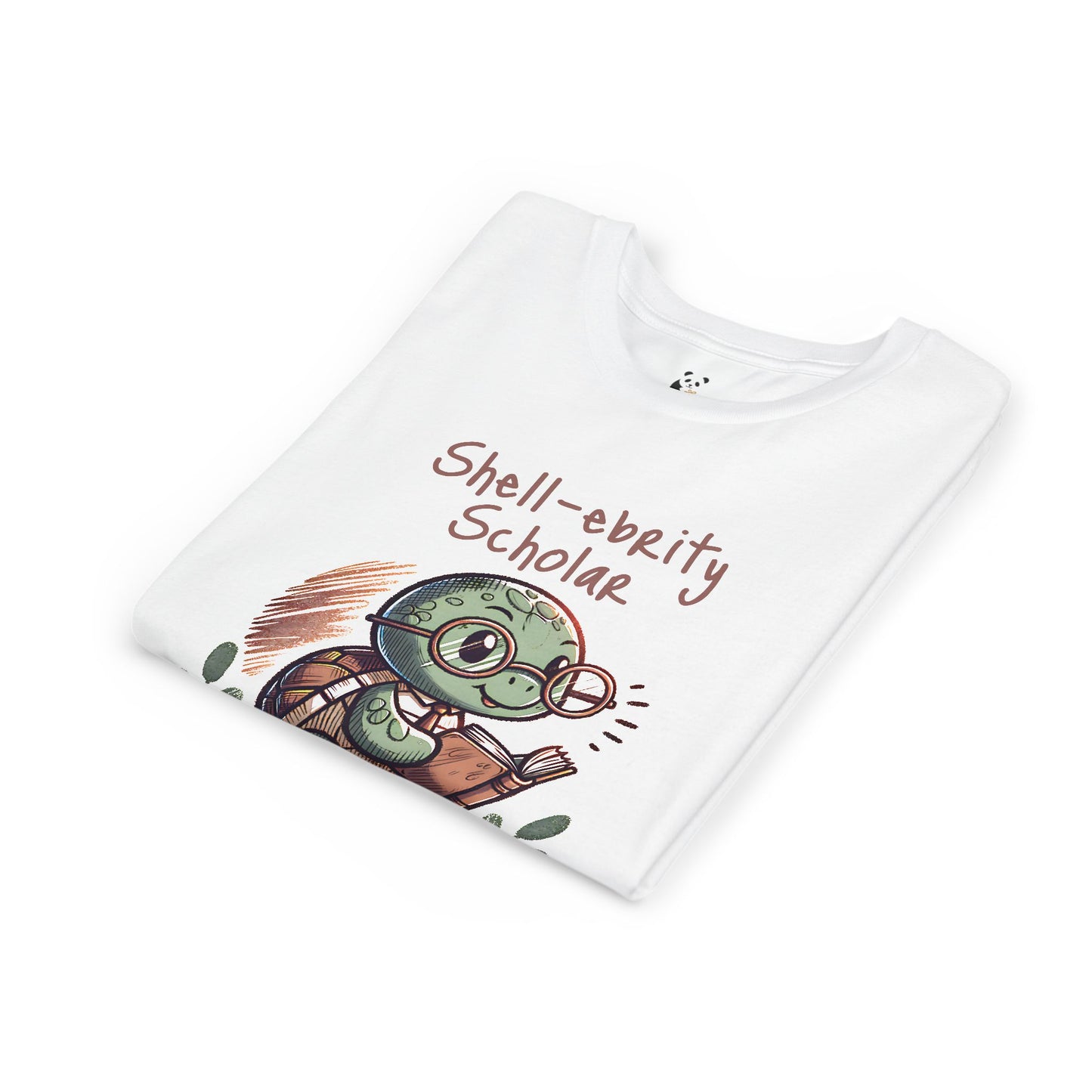 Turtle Youth Tee - Smart Turtle Reading Book