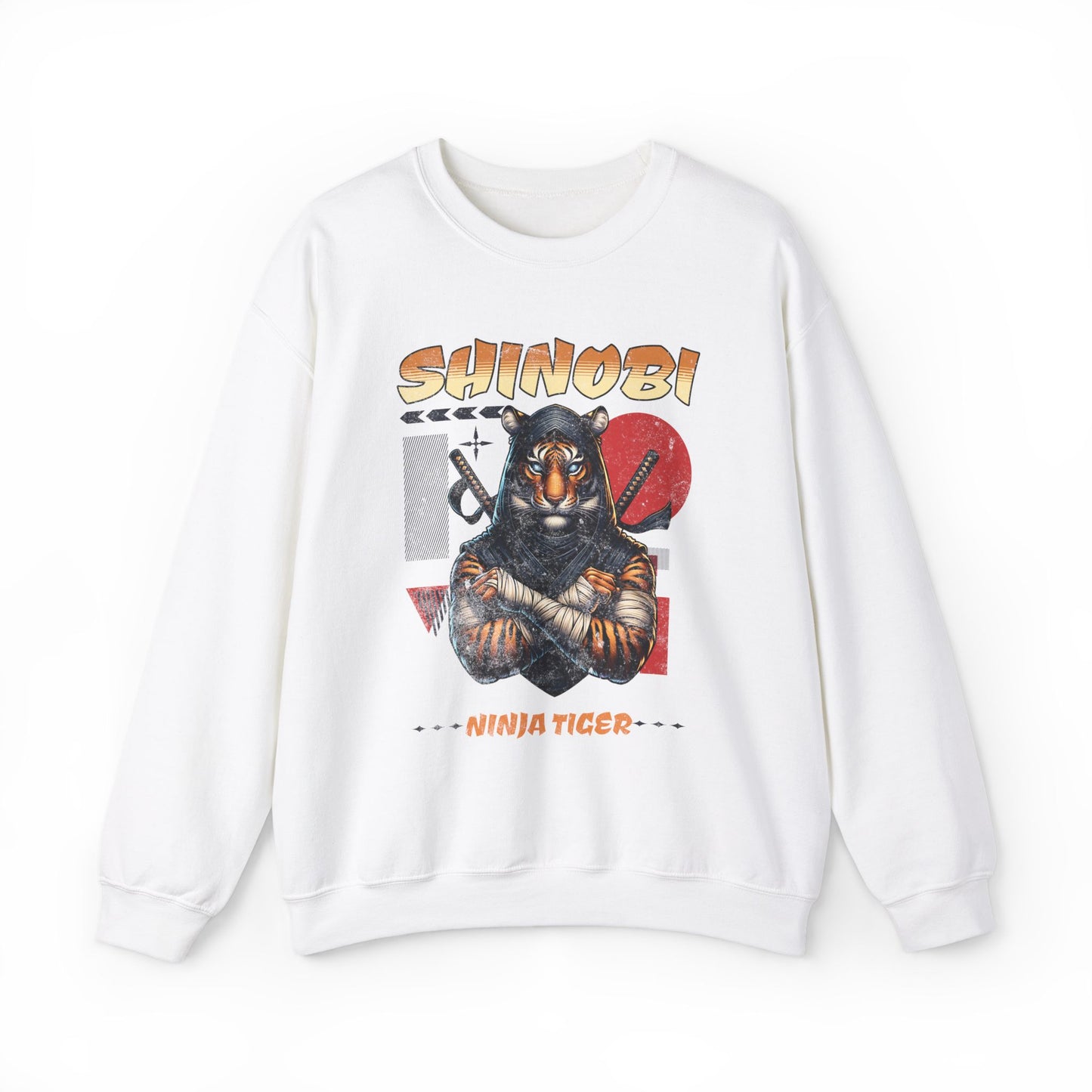 Tiger Ninja Sweatshirt Japanese Style
