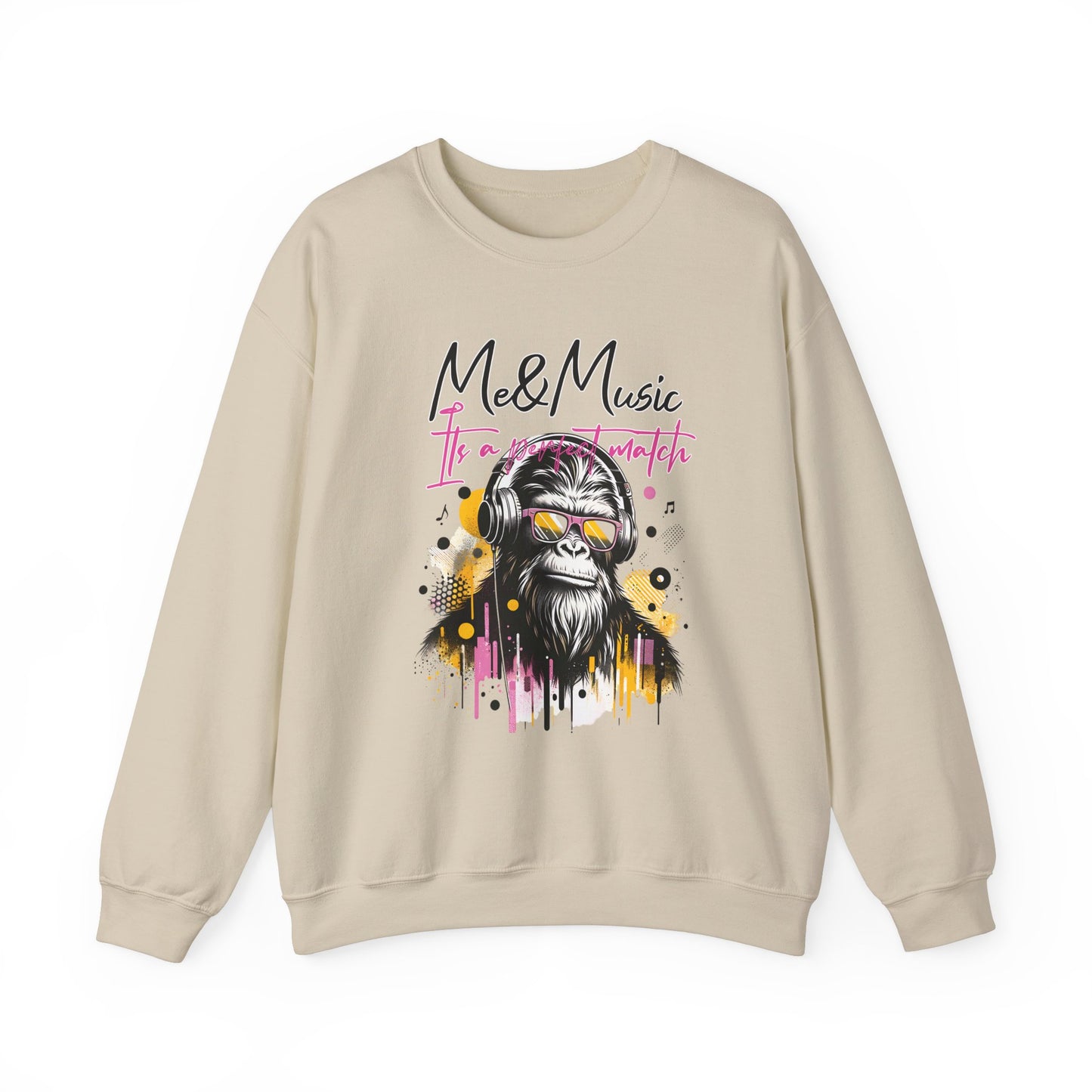 Bigfoot Music Time Crewneck Sweatshirt