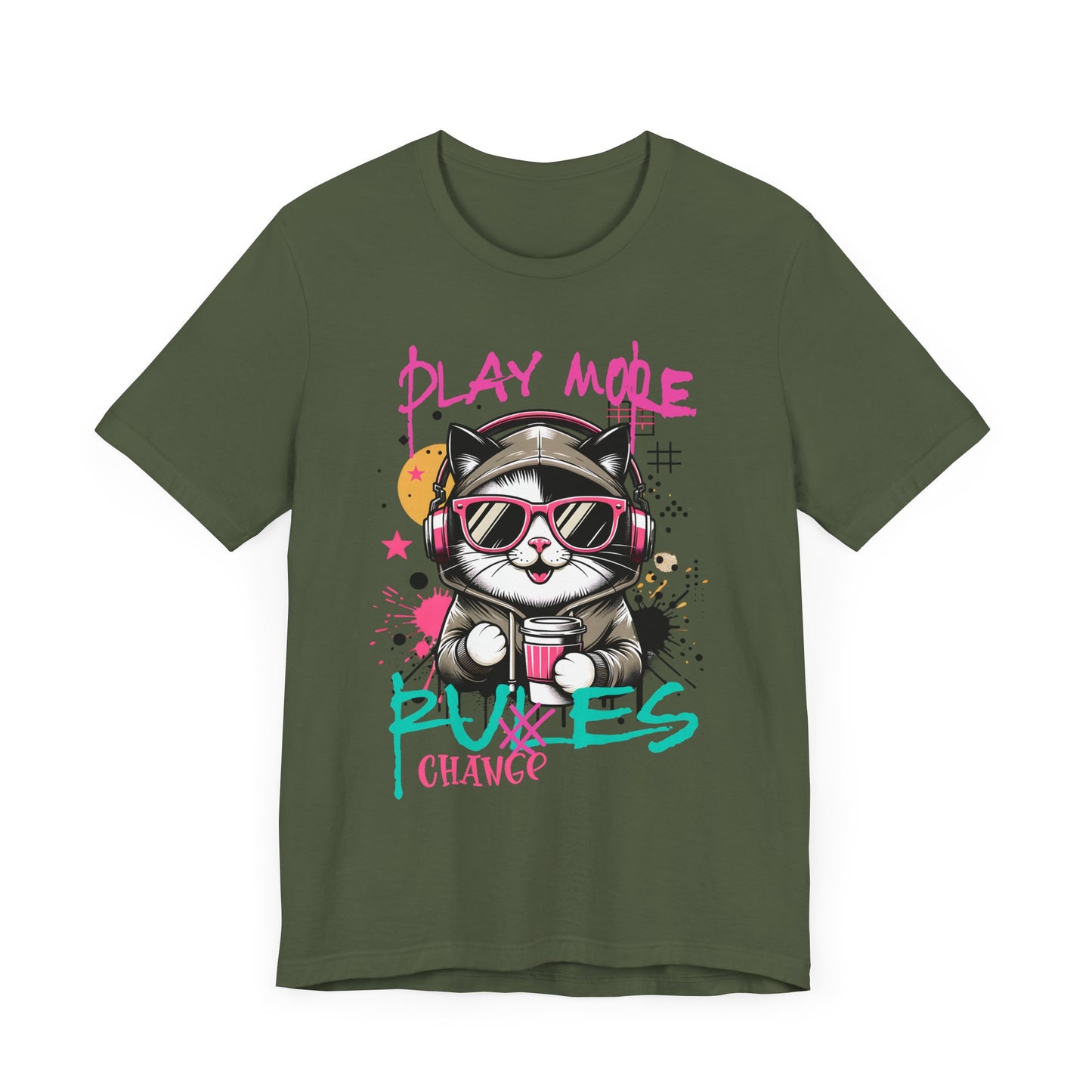 Cat Play Unisex Tee