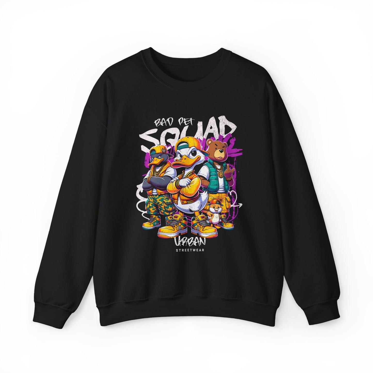 Bad Pet Squad Design Sweatshirt