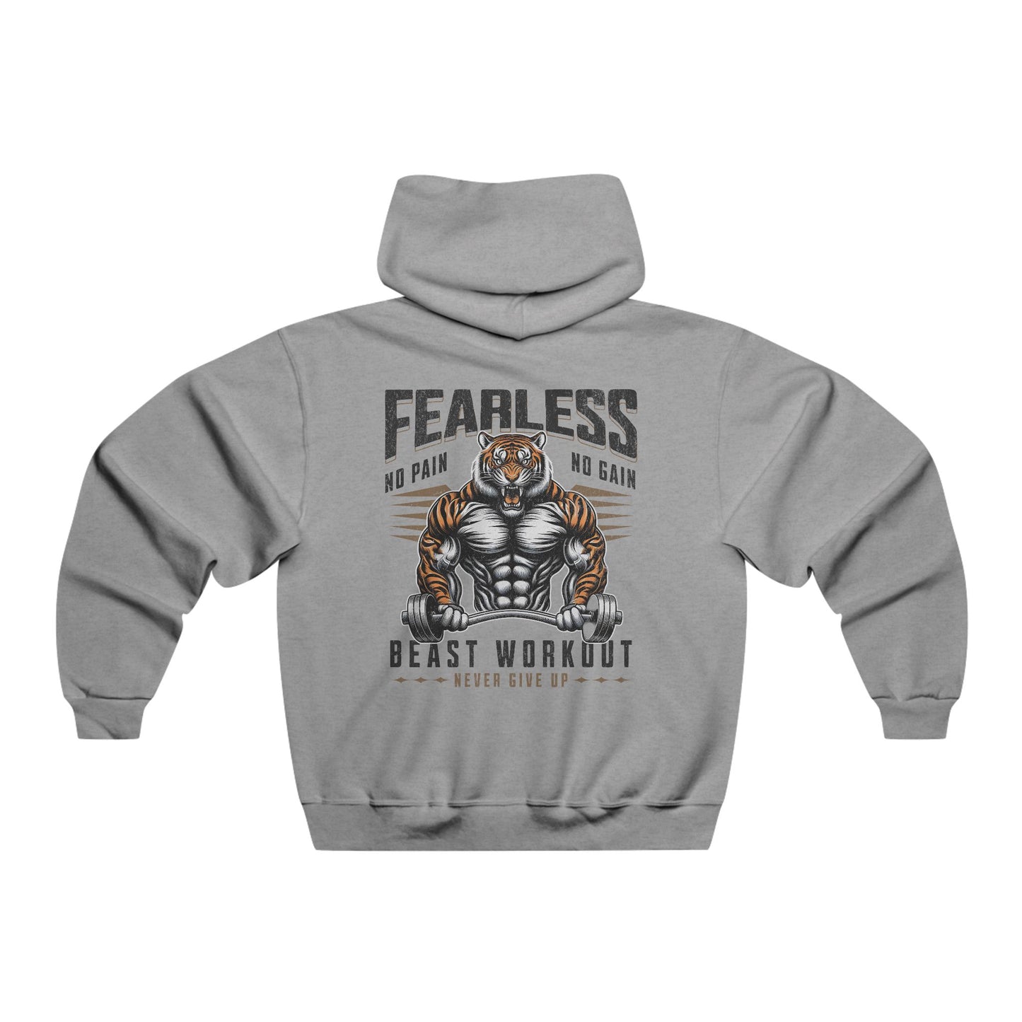 Fearless Tiger Bodybuilding Hoodie