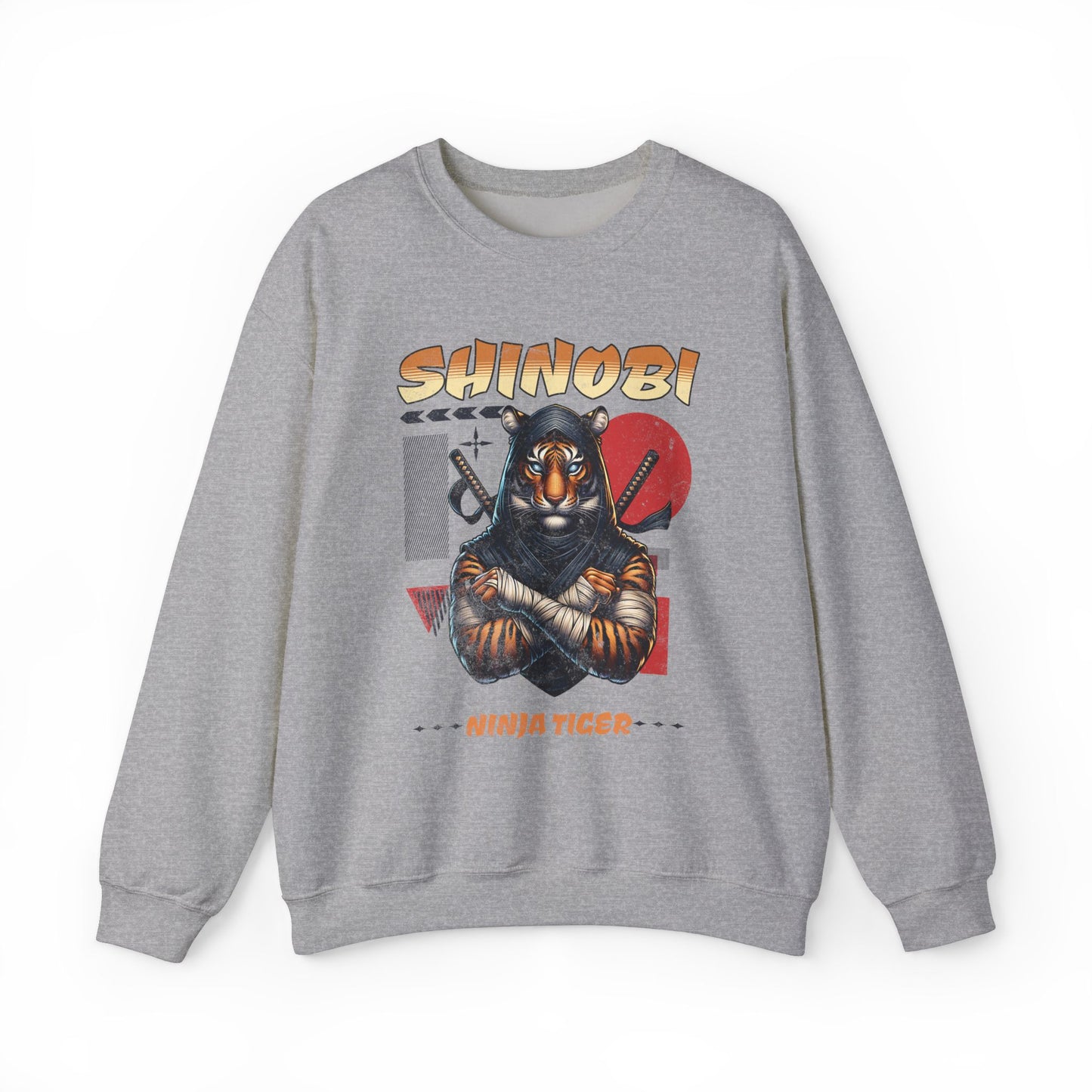 Tiger Ninja Sweatshirt Japanese Style