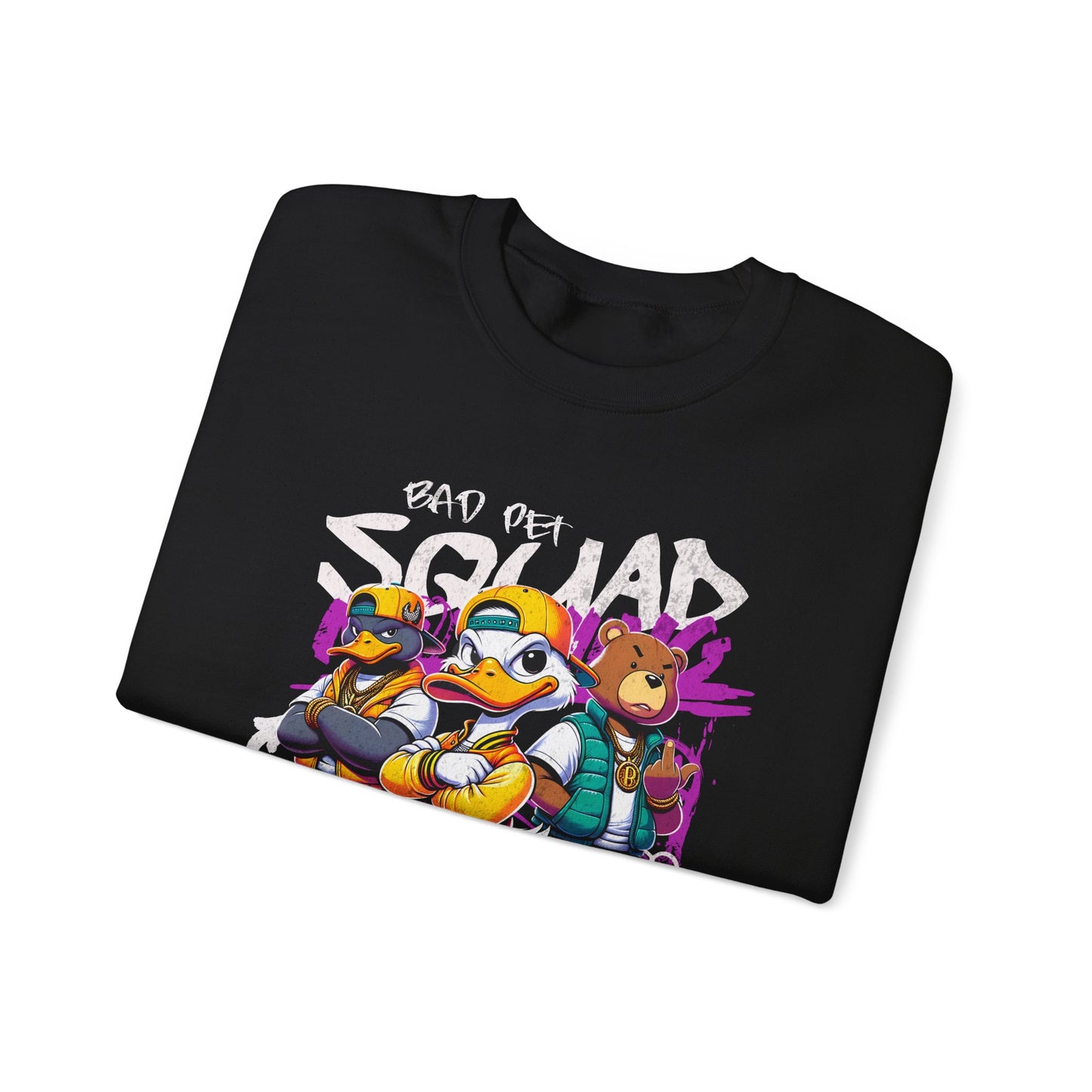 Bad Pet Squad Design Sweatshirt