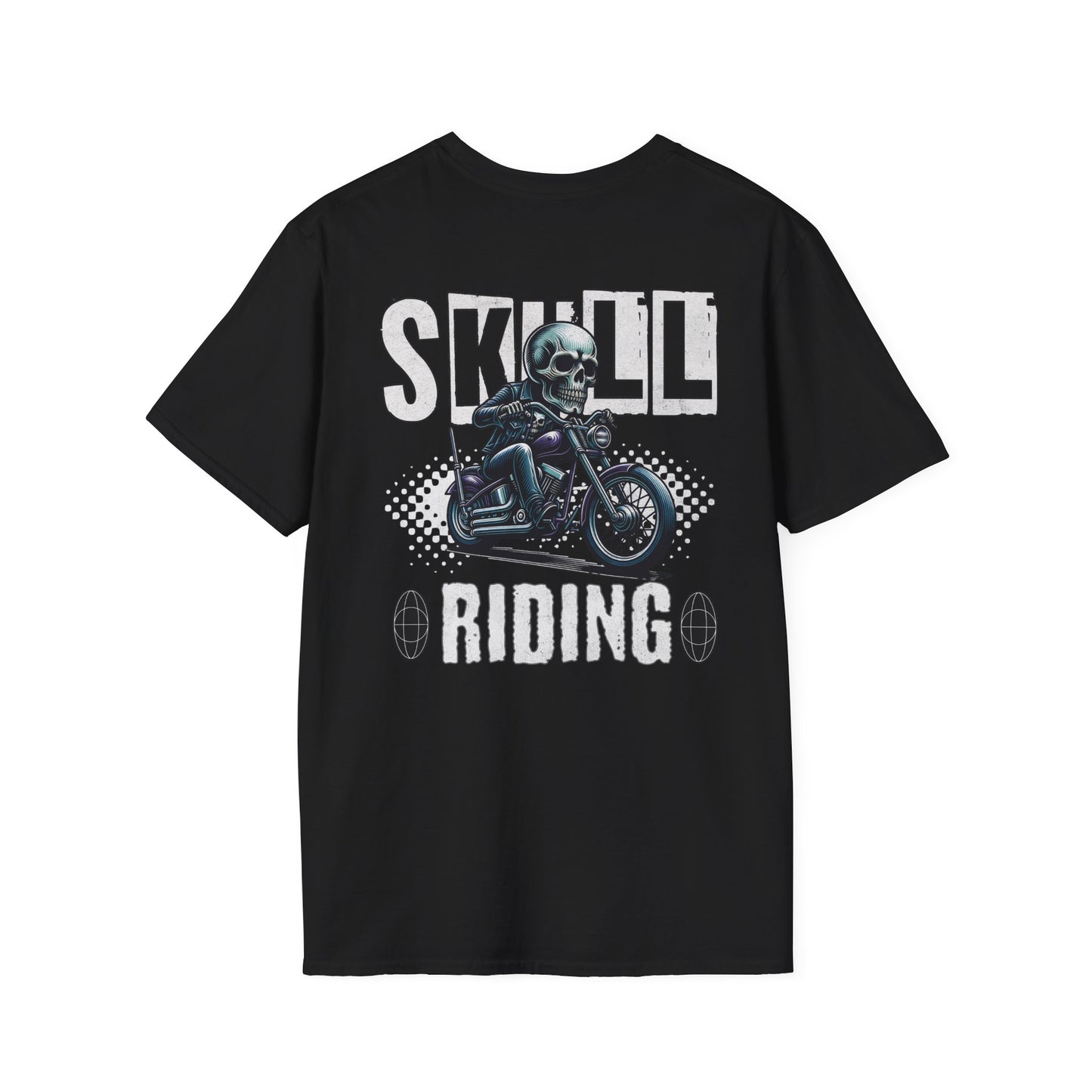 Skull Riding, Motorcycle Ride Unisex T-Shirt