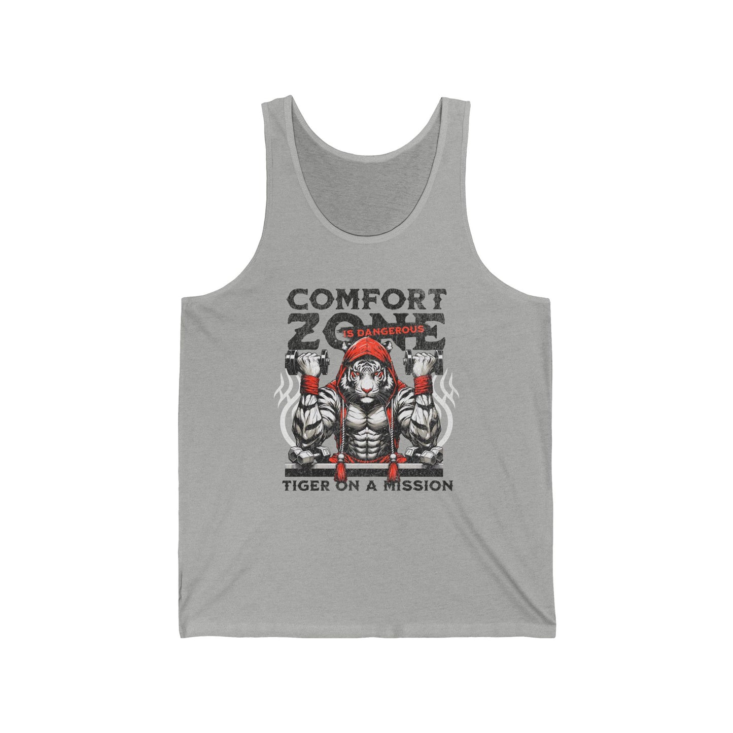 Tiger Fitness - Athletic Wear for Gym Enthusiasts Tank Top