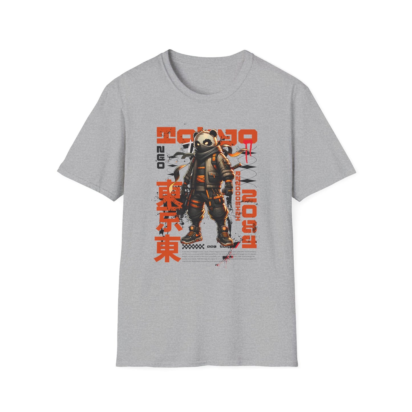 Tokyo Ninja Panda T-Shirt
