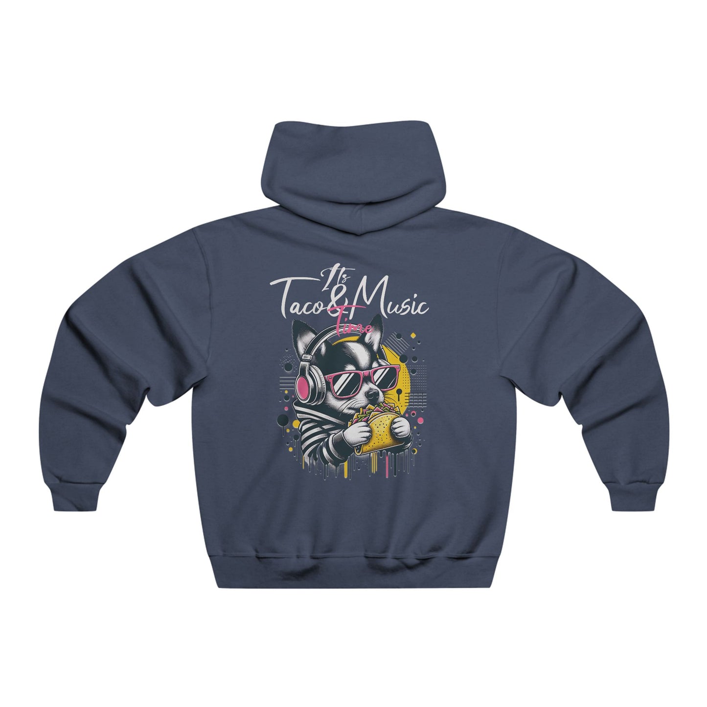 Hooded Sweatshirt Graffiti Style