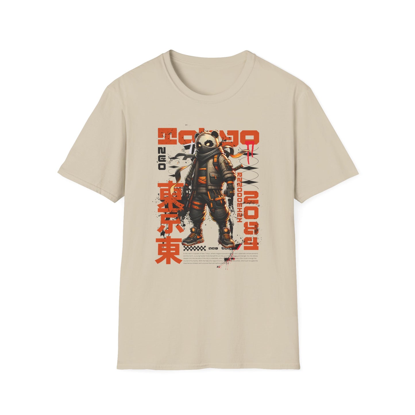 Tokyo Ninja Panda T-Shirt
