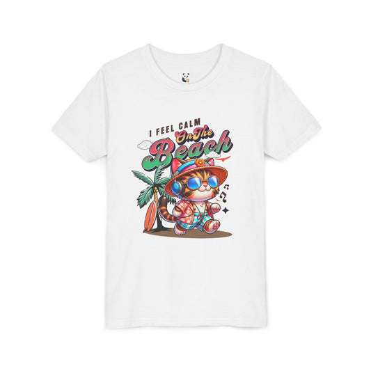 Cat Beach Youth Tee