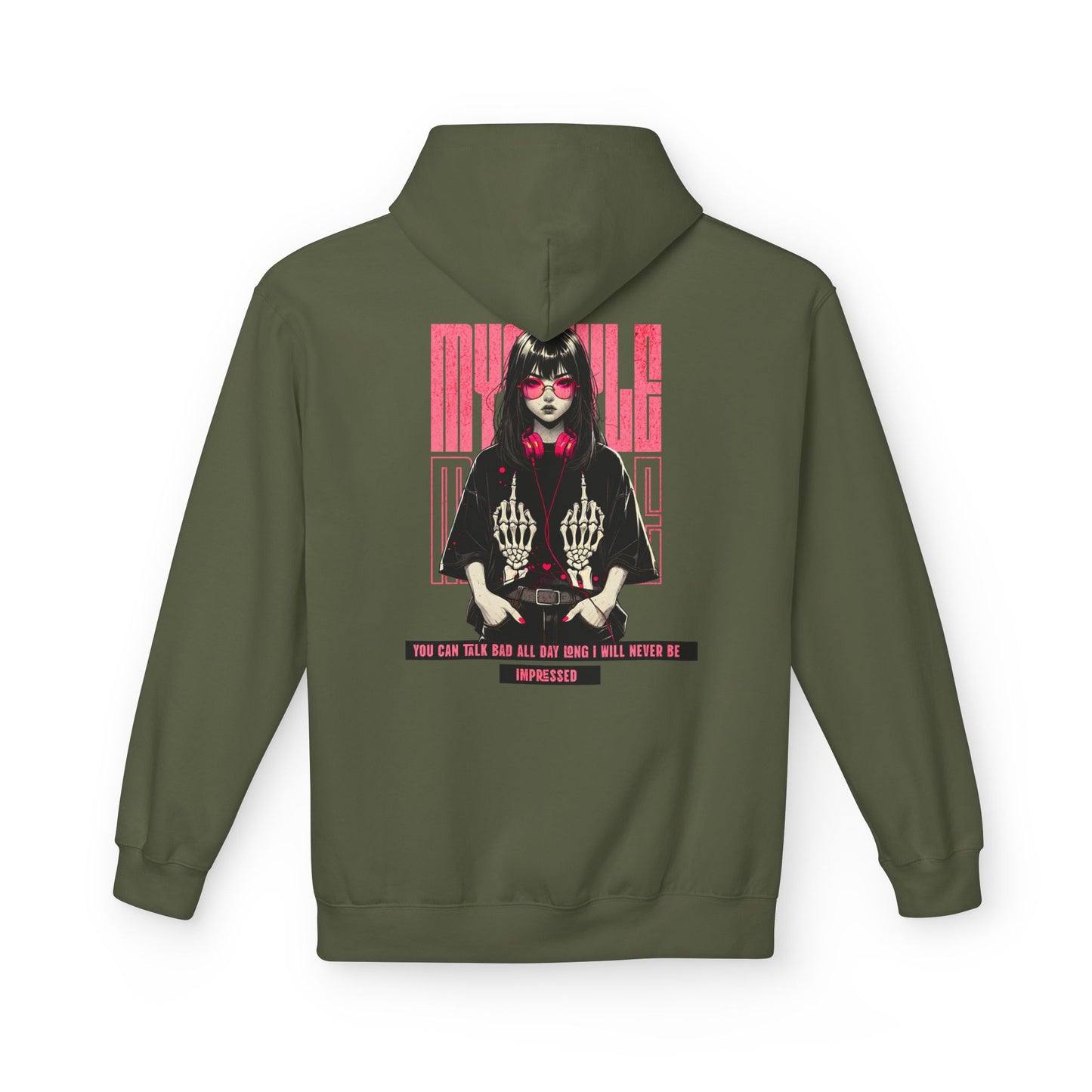 Stylish Girl Design Hoodie