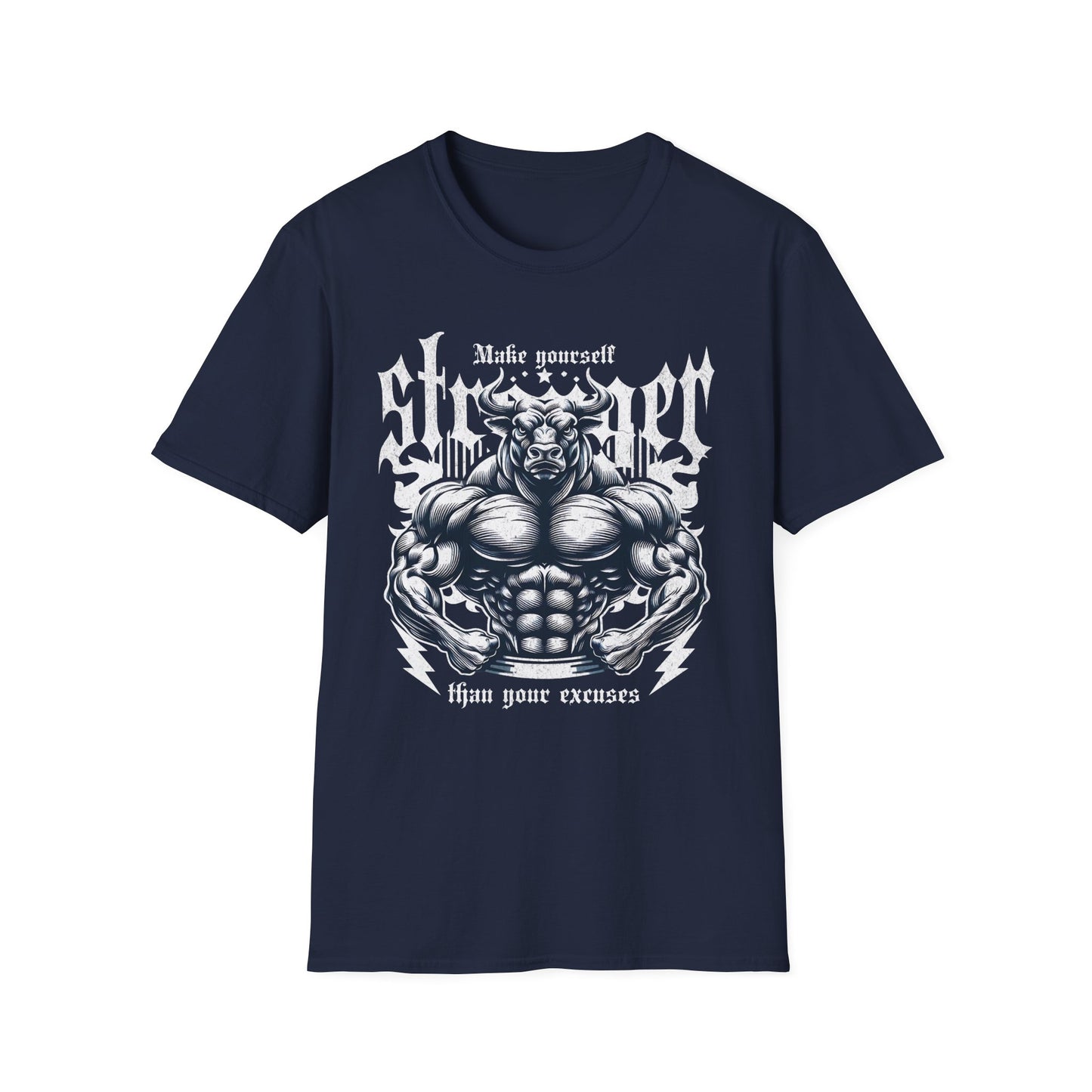 Gym Motivation - Make Yourself Stronger T-Shirt