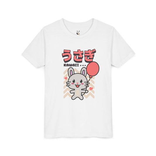 Kawaii Tee with Balloon Design - Youth