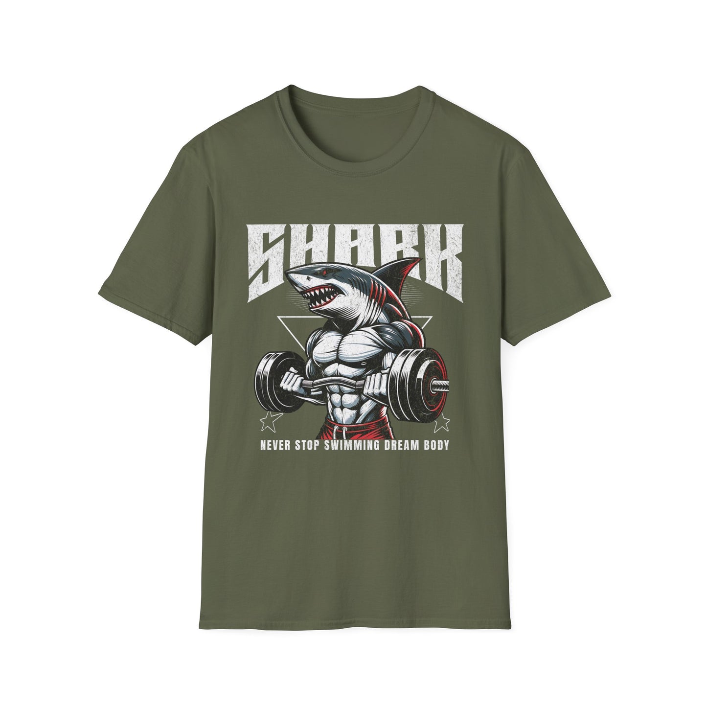 Shark Gym Bodybuilding T-Shirt
