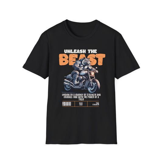 Unleash The Beast, Motorcycle Ride Unisex T-Shirt