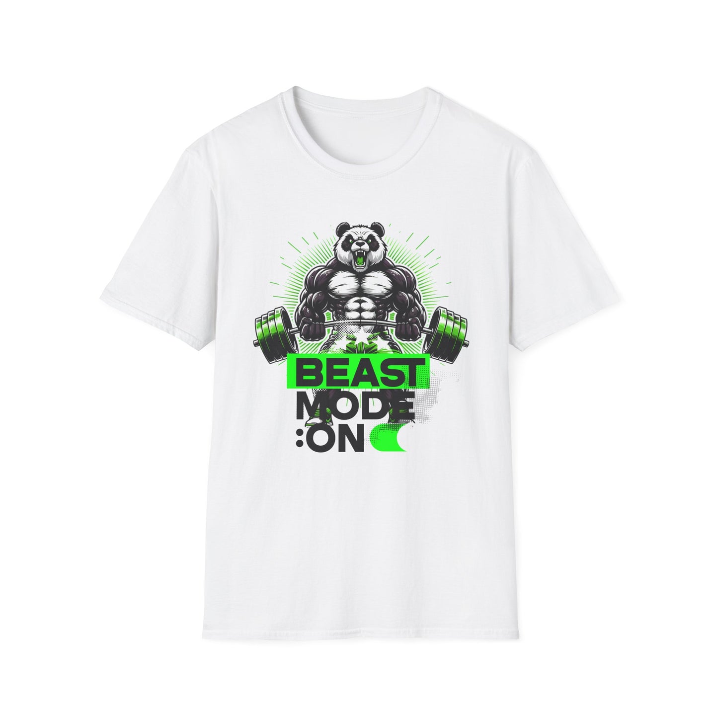 Panda Beast Mode On T-Shirt