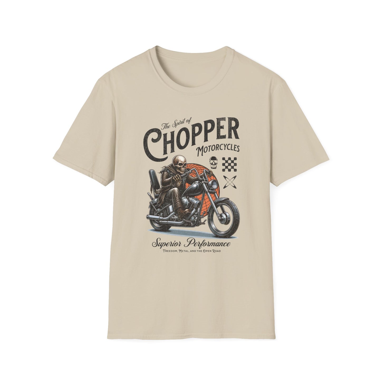Chopper Motorcycle Unisex T-Shirt