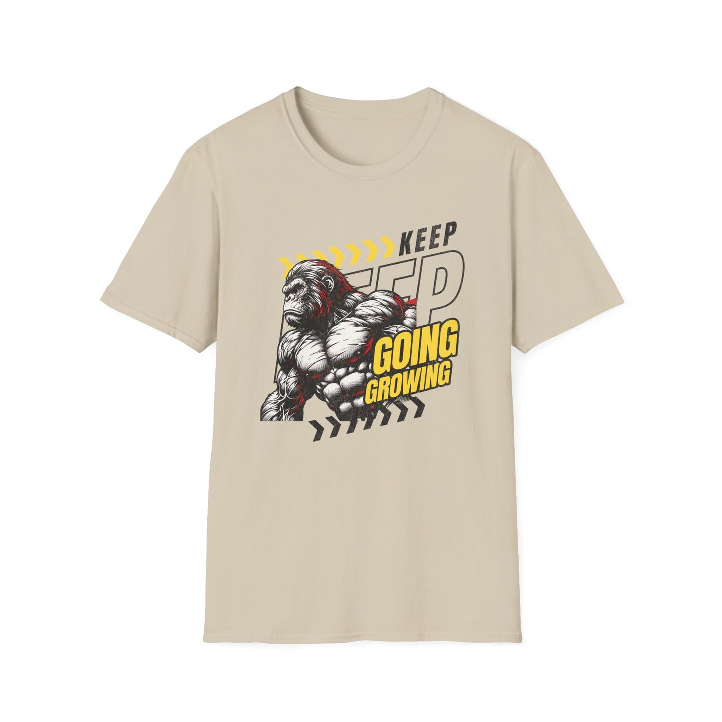 Gorilla Bodybuilding - Keep Growing T-shirt