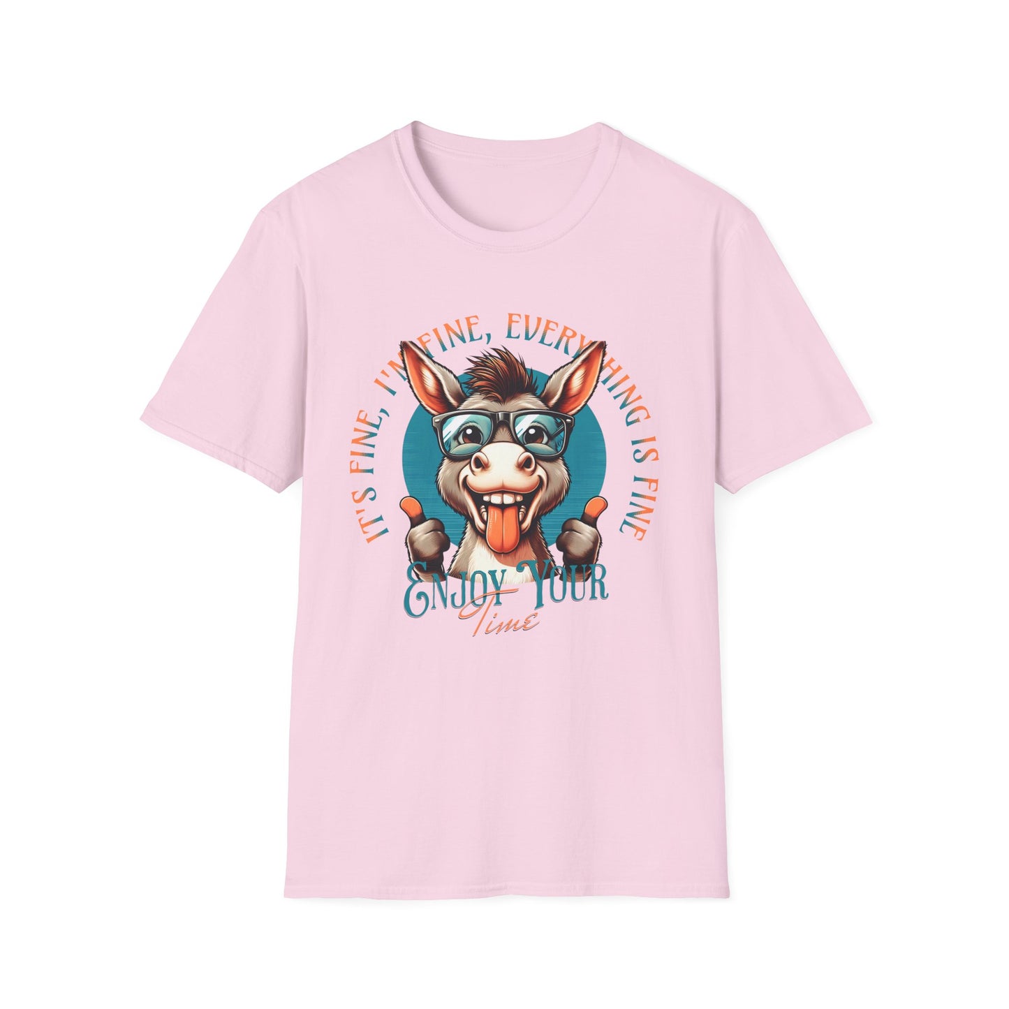 Donkey T-Shirt - Happy Donkey Design