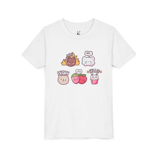 Youth Tee - Kawaii Design