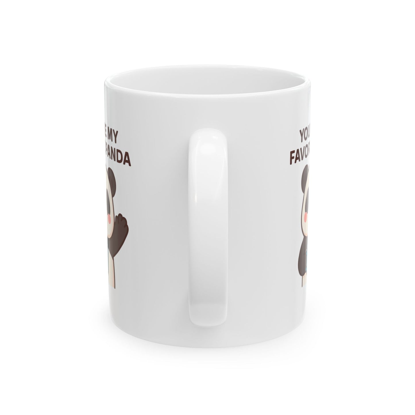 Coffee Mug - Cute Panda with Coffee Design