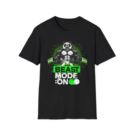 Panda Beast Mode On T-Shirt