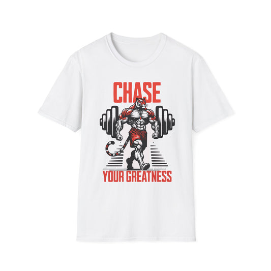 Motivational Tiger - Chase Your Greatness T-Shirt