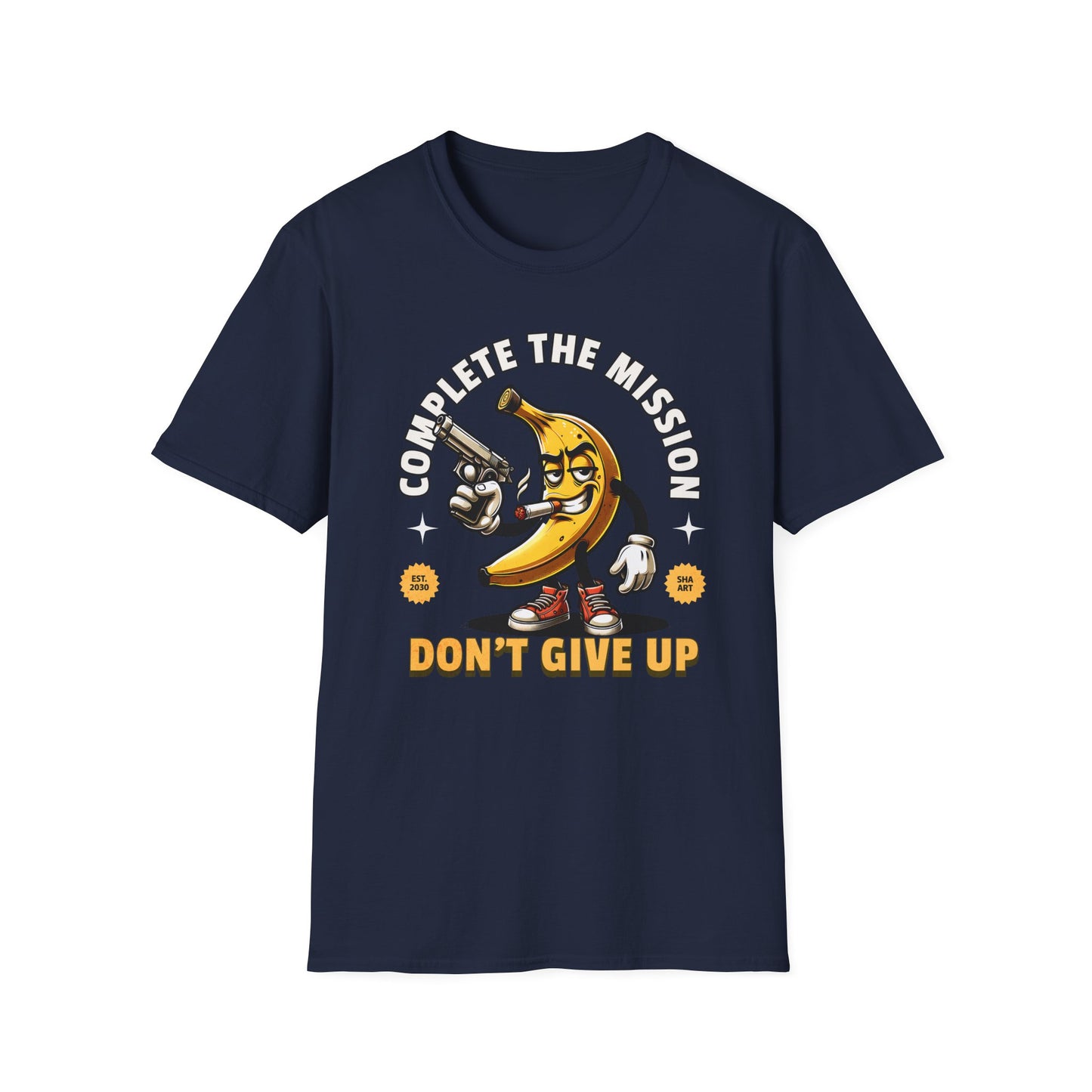 Banana Gun - Complete the Mission Unisex T-Shirt