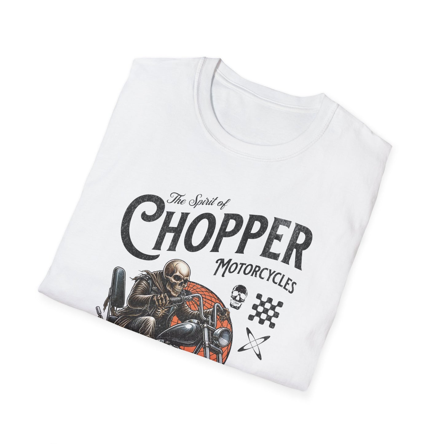 Chopper Motorcycle Unisex T-Shirt