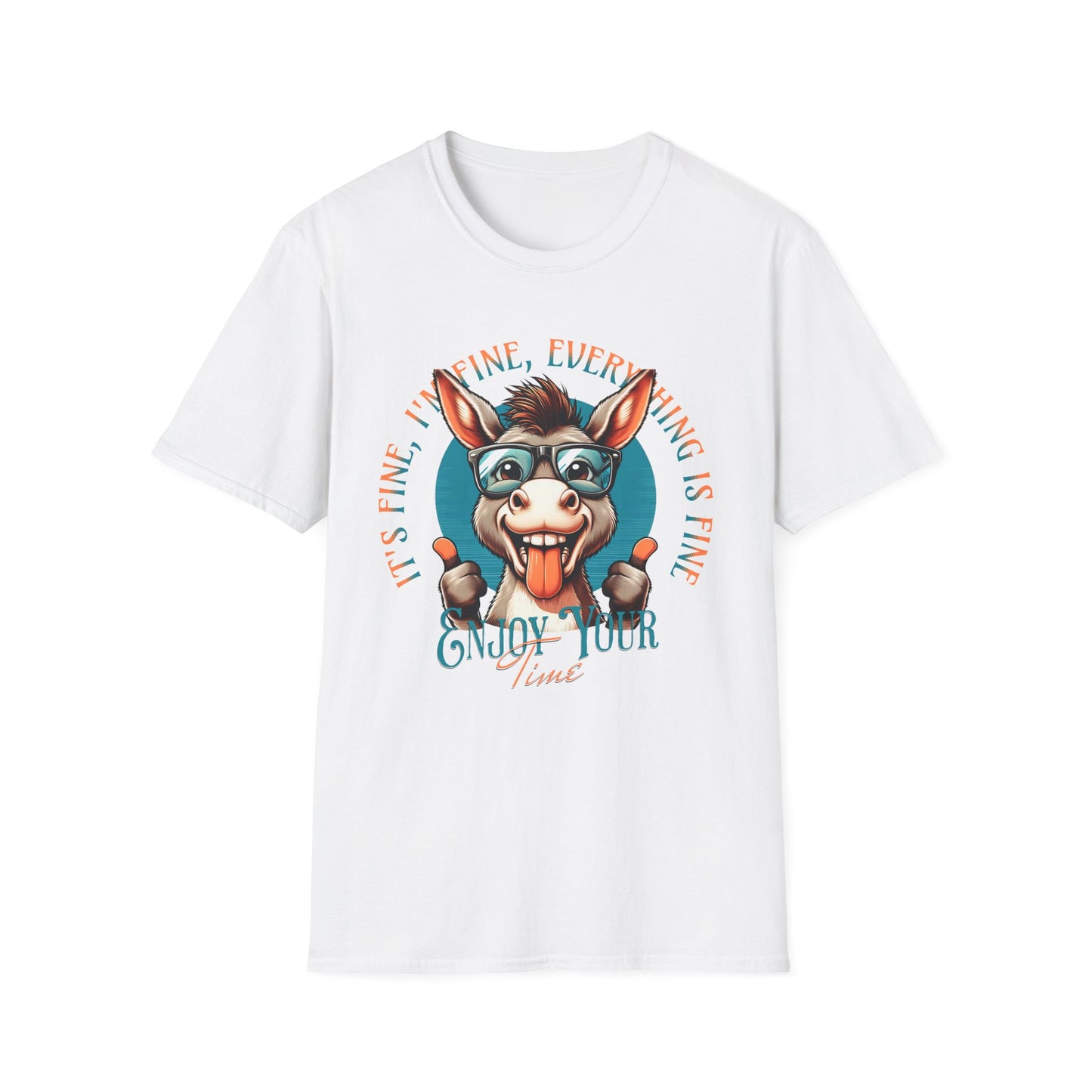 Donkey T-Shirt - Happy Donkey Design
