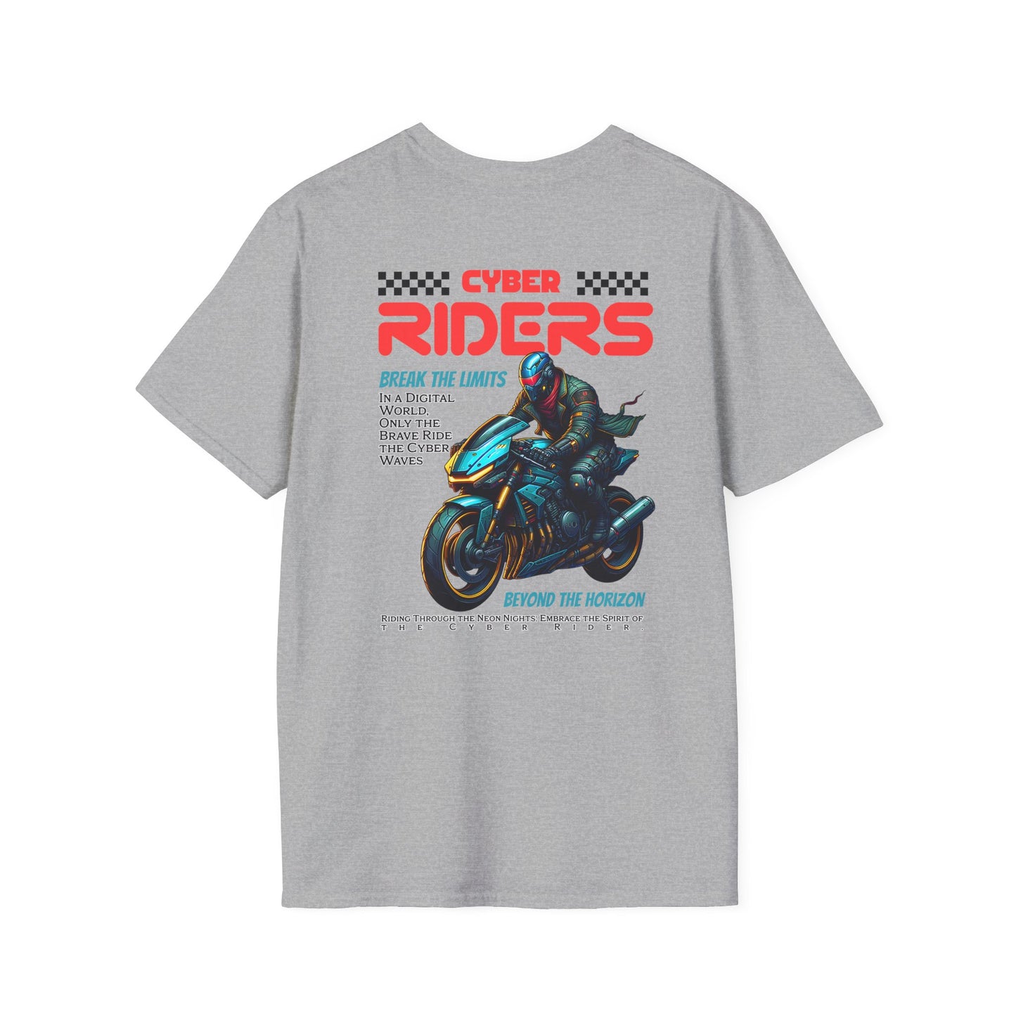 Break the Limits, Motorcycle Ride Unisex T-Shirt
