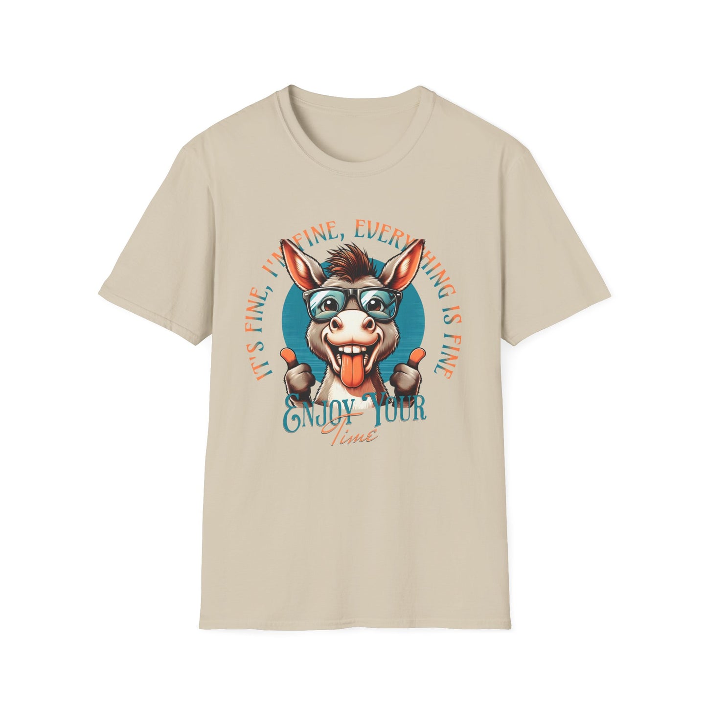 Donkey T-Shirt - Happy Donkey Design