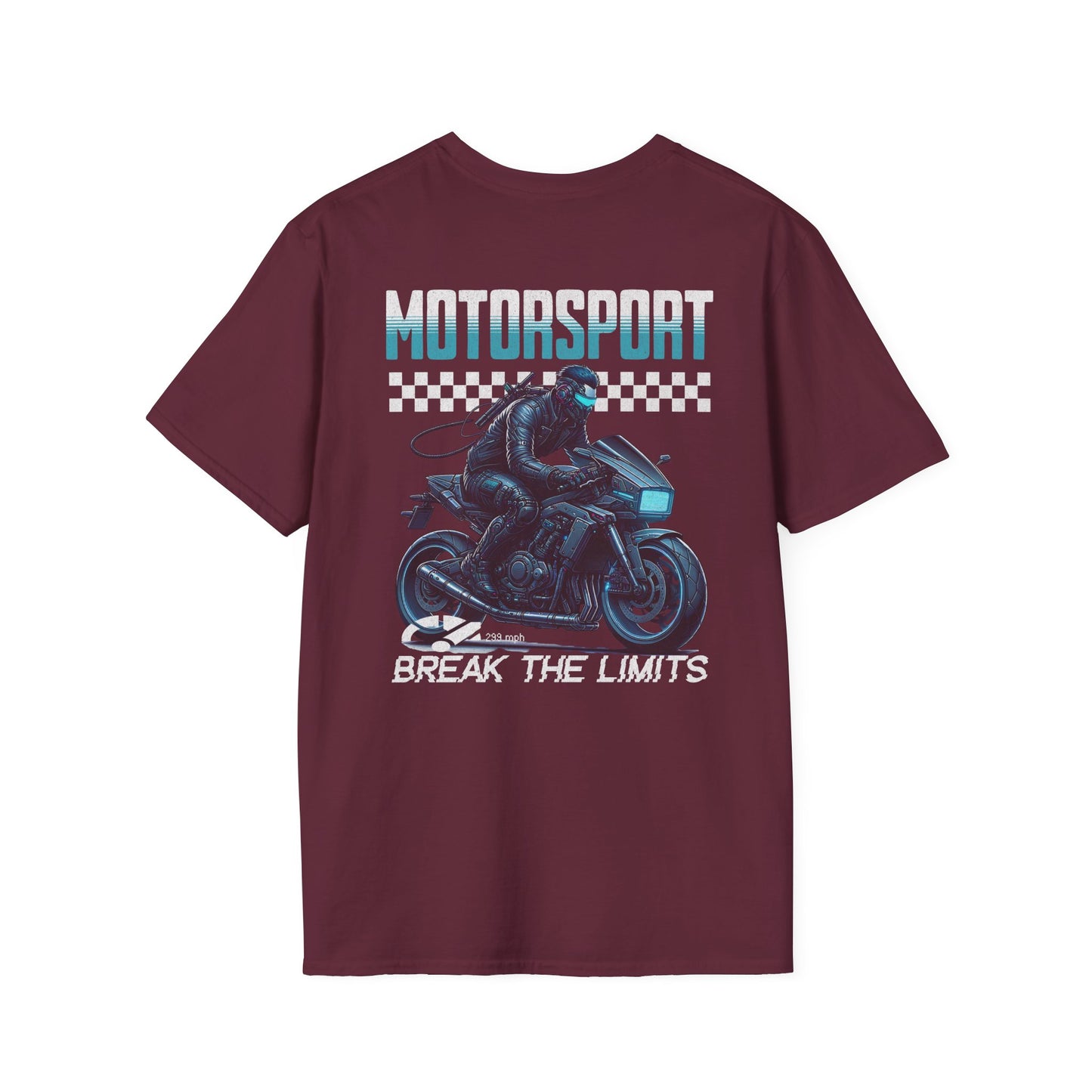 Break the Limits, Motorcycle Ride Unisex T-Shirt