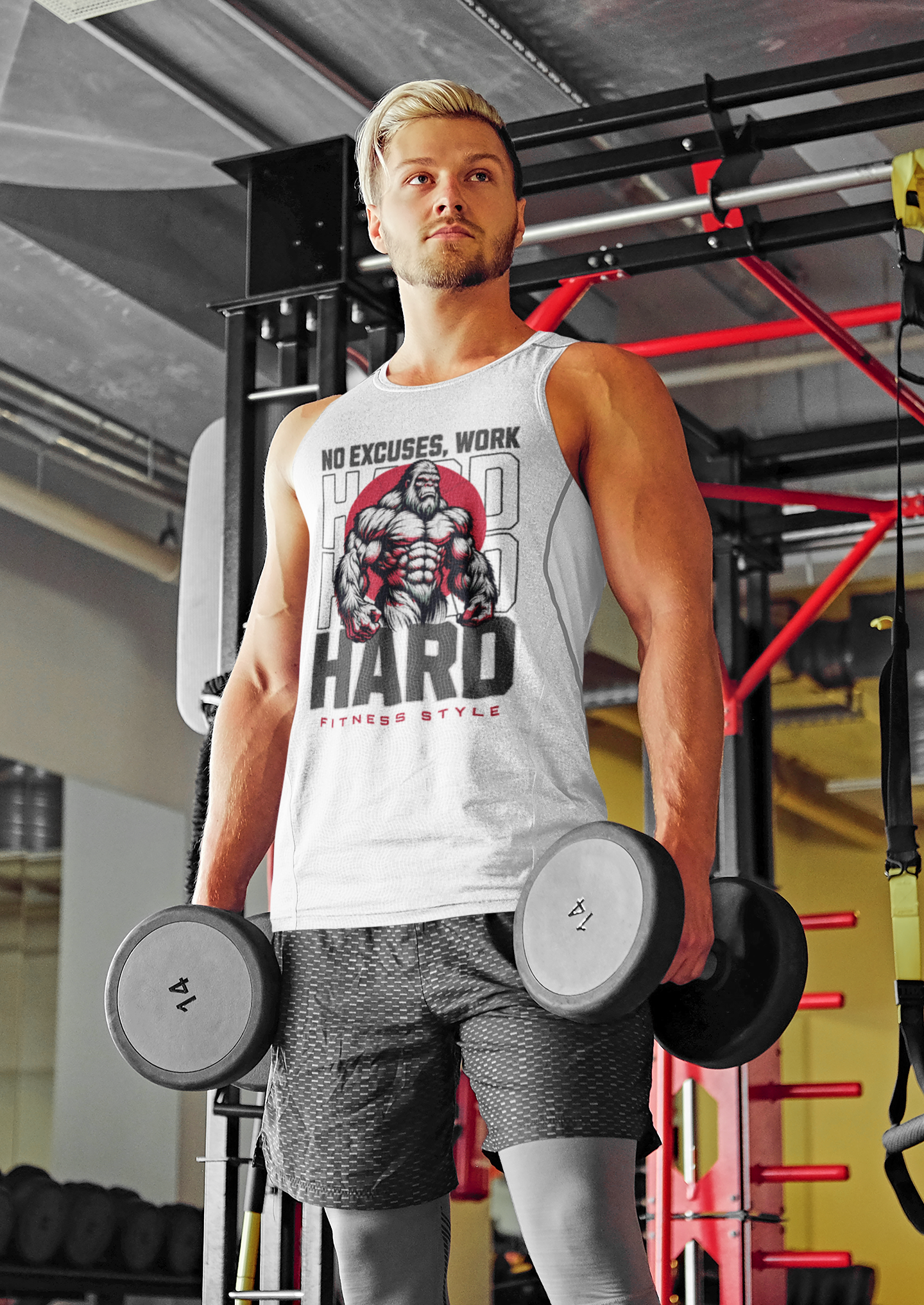 Fitness Bigfoot Tank Top