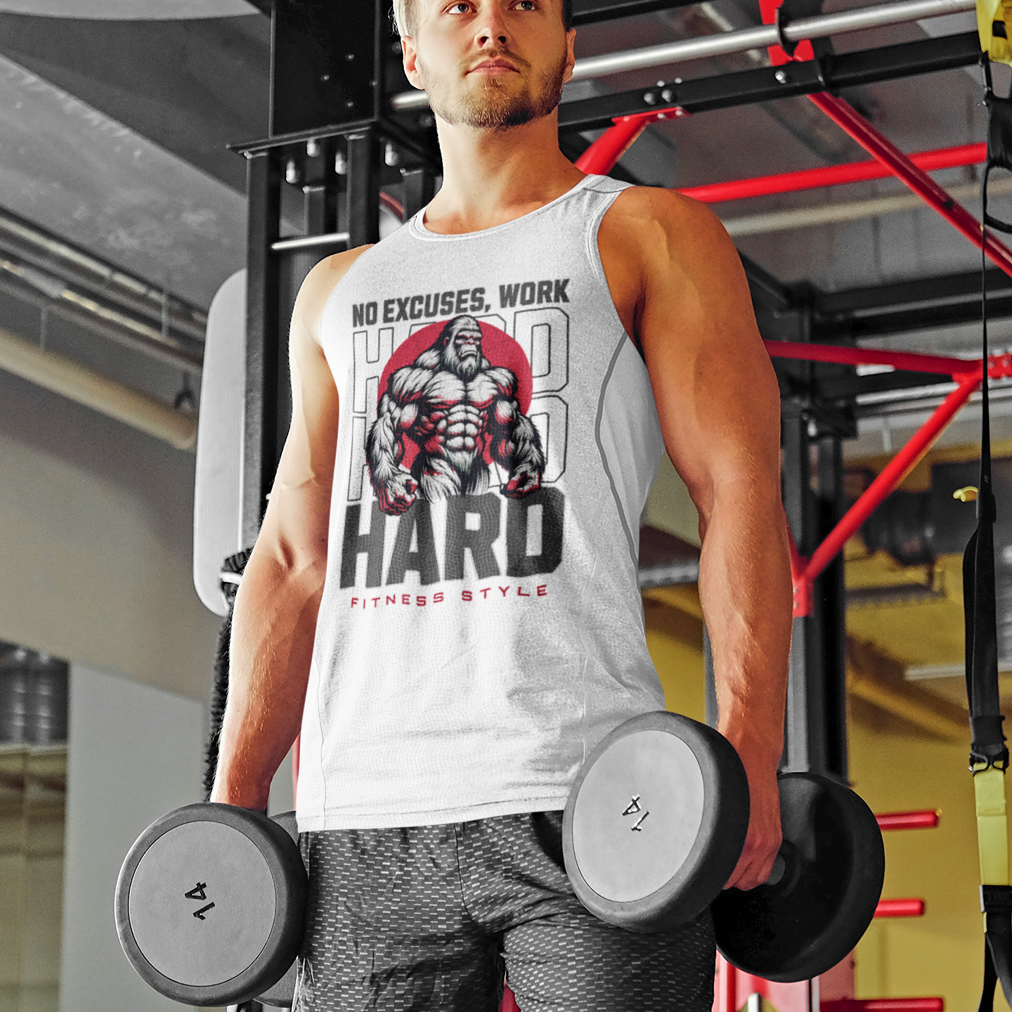 Fitness Bigfoot Tank Top