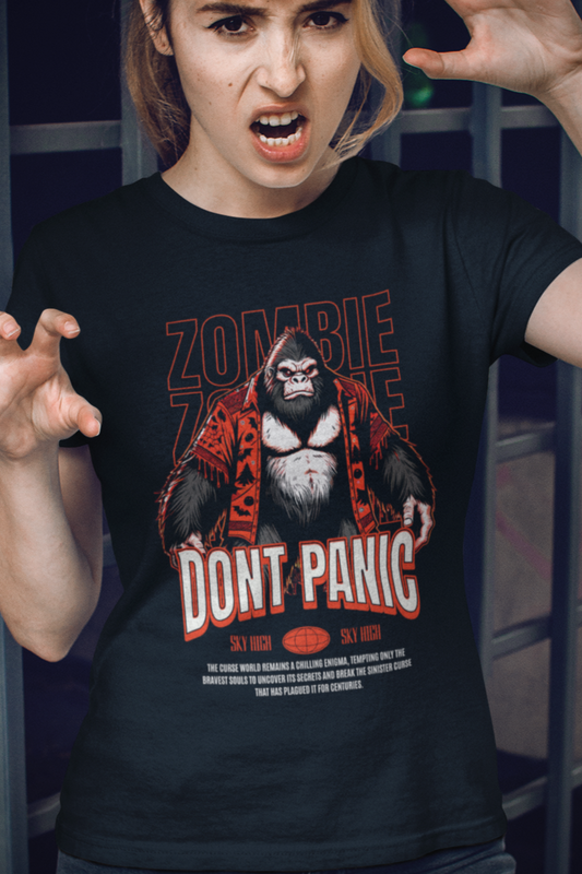 Halloween Zombie Bigfoot T-Shirt