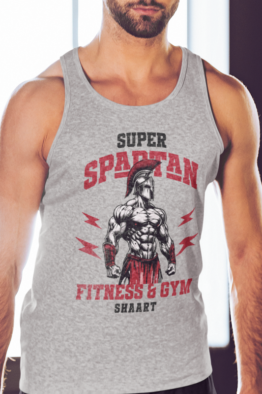 Super Spartan Fitness Gym Tank Top