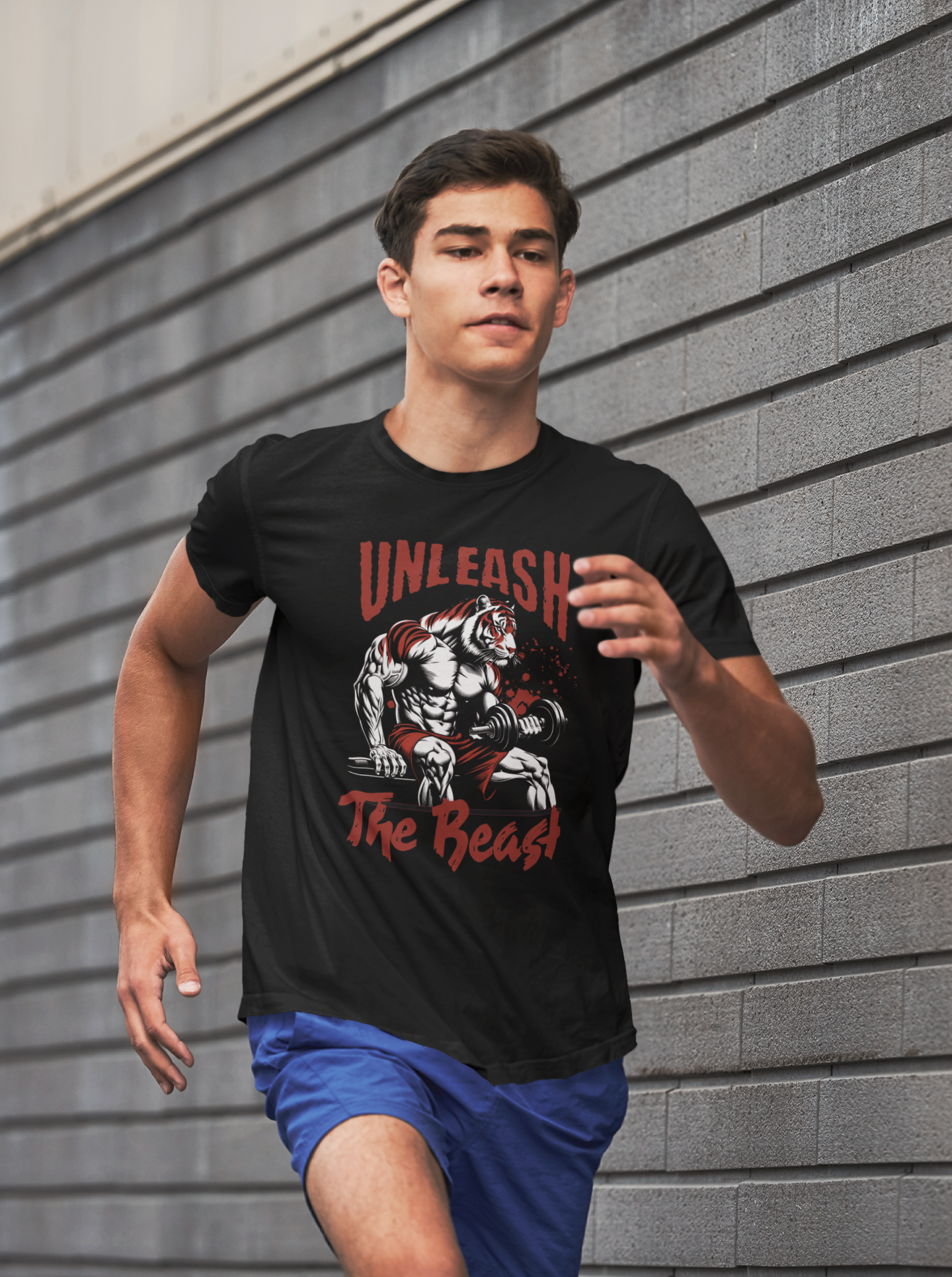 Tiger Gym Unisex - Unleash the Beast T-Shirt