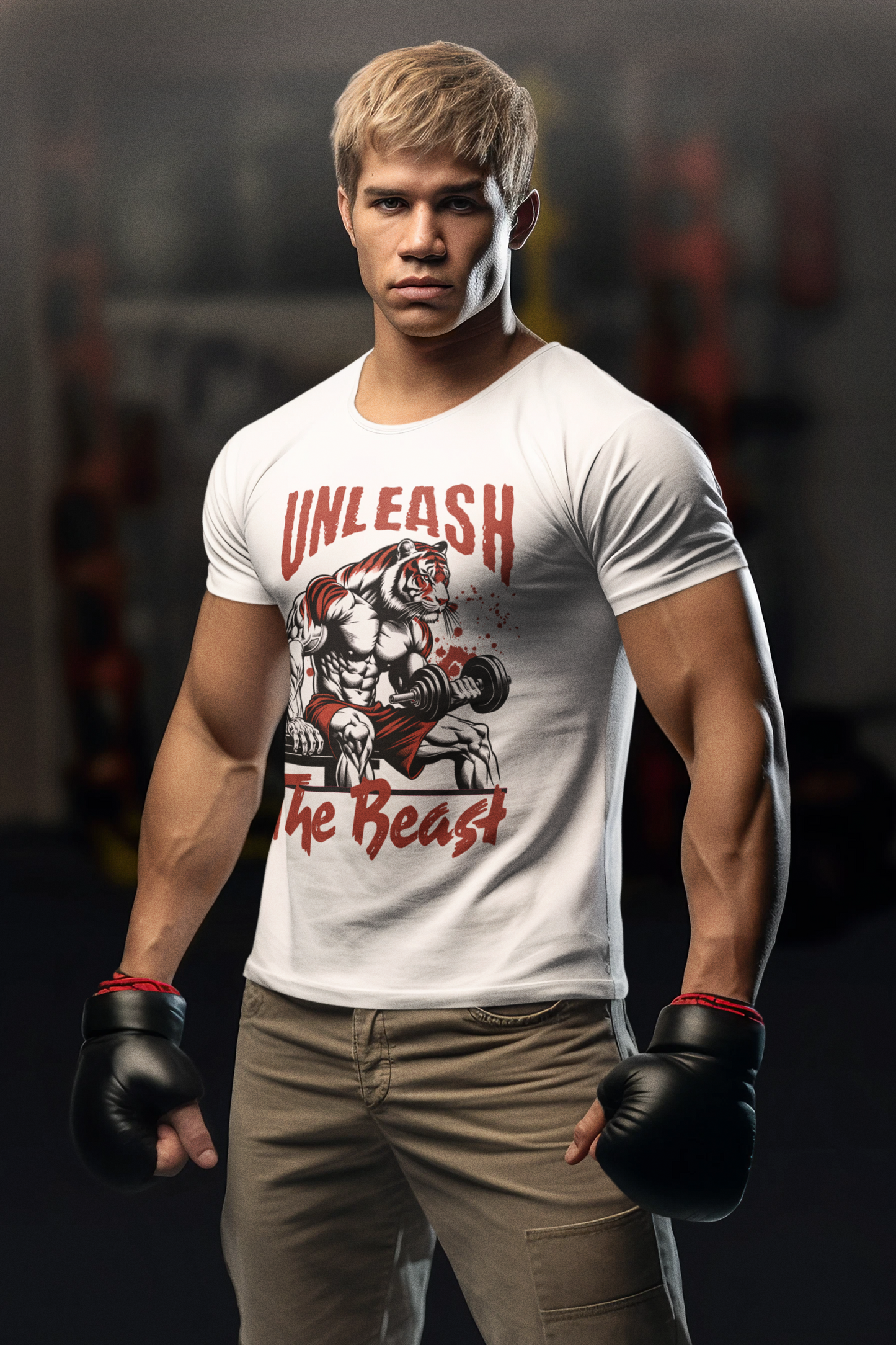 Tiger Gym Unisex - Unleash the Beast T-Shirt