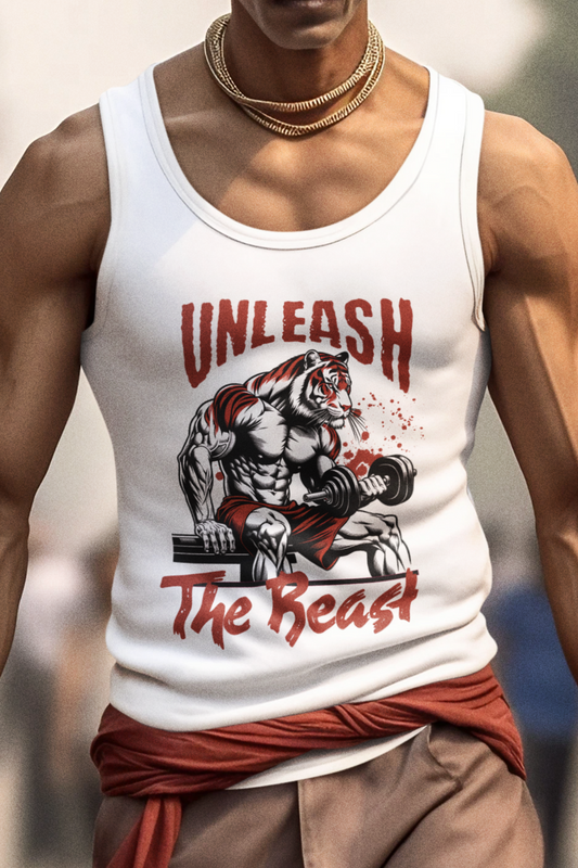 Tiger Lifting Weight Tank Top