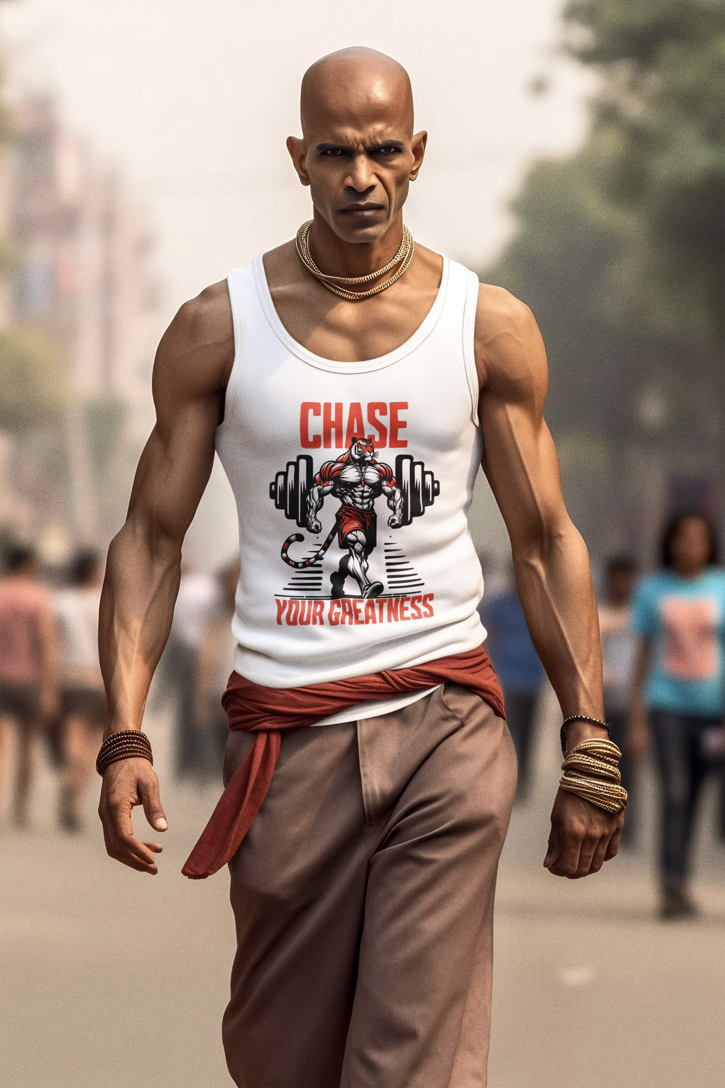 Tiger Bodybuilding Tank Top
